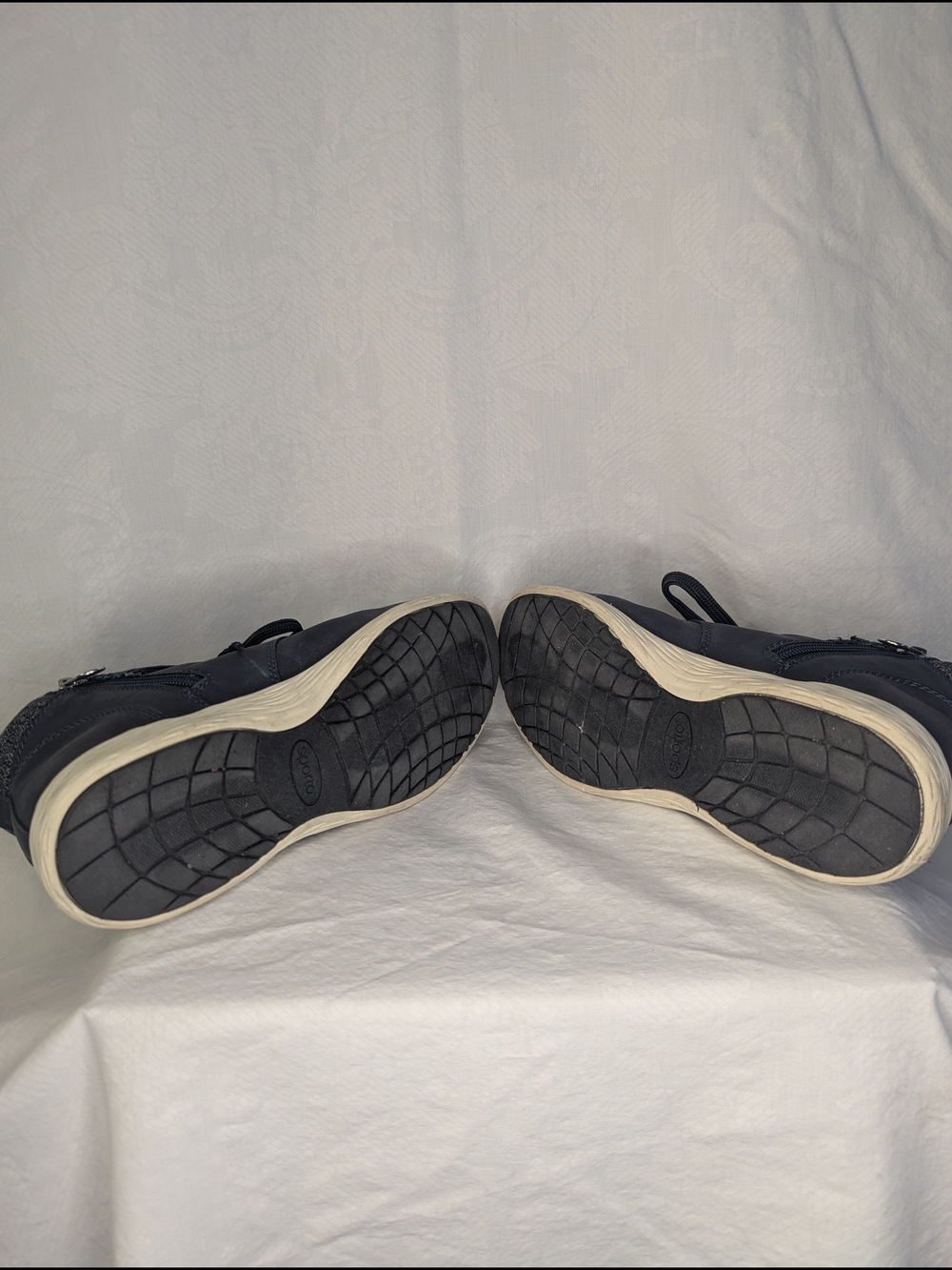 🌈Sporto Navy Gray High-Top Sneakers - Picture 10 of 10